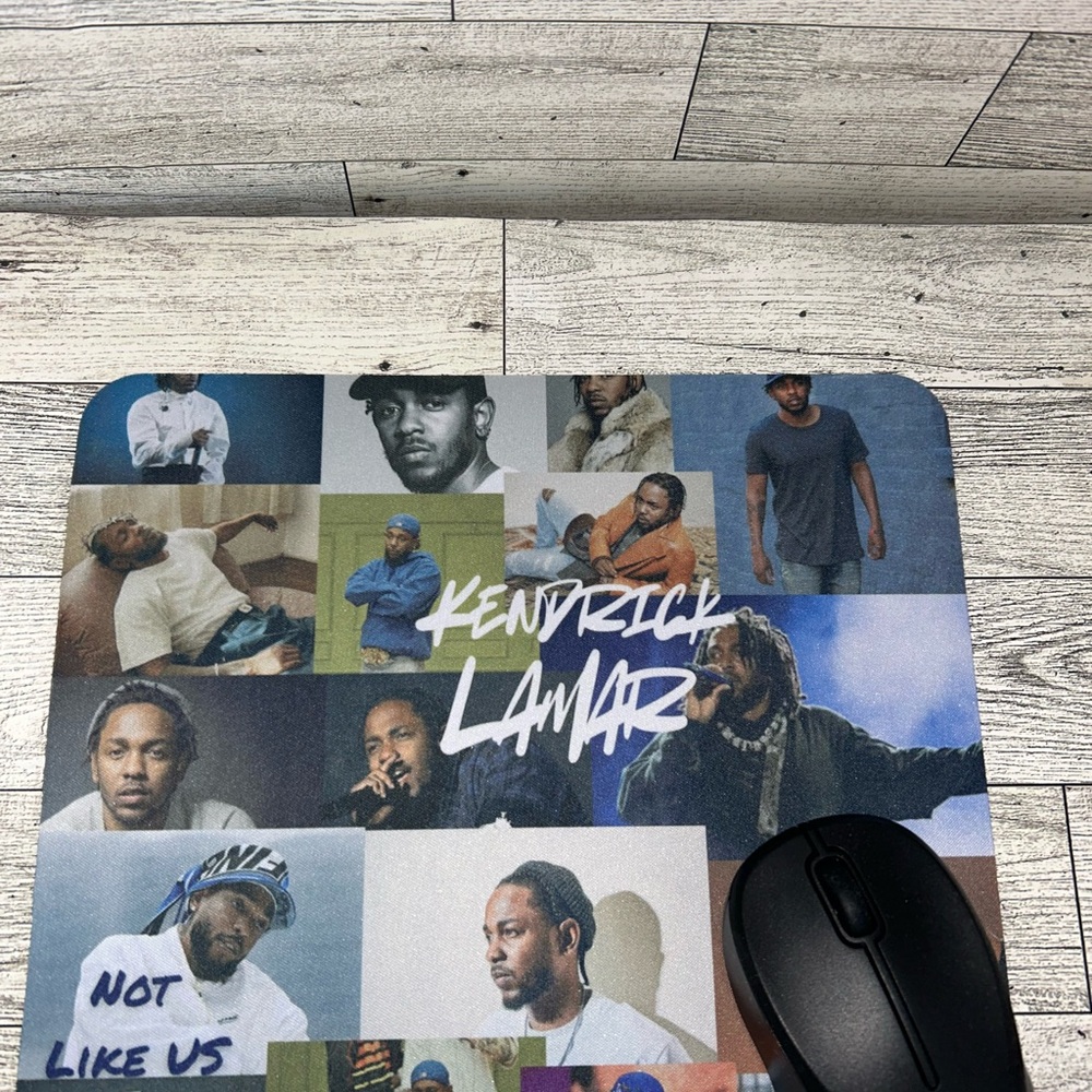 Kendrick Lamar inspired 20oz Tumbler and Computer Mouse Pad - Picture 3 of 6